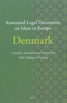 Annotated Legal Documents on Islam in Europe Sale