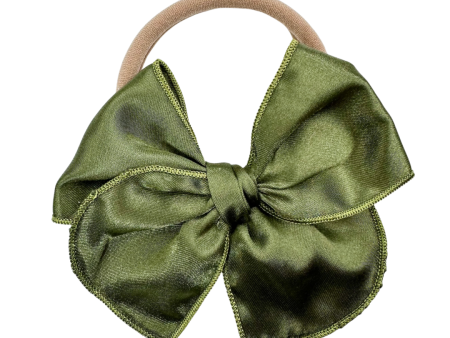 Avocado Green Satin :: Mini Traveler Online now