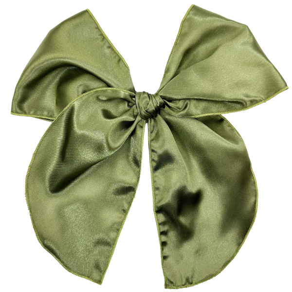 Avocado Green Satin :: Oversized Traveler Cheap