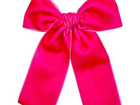 Hot Pink Velvet :: Oversized Ribbon Traveler Cheap