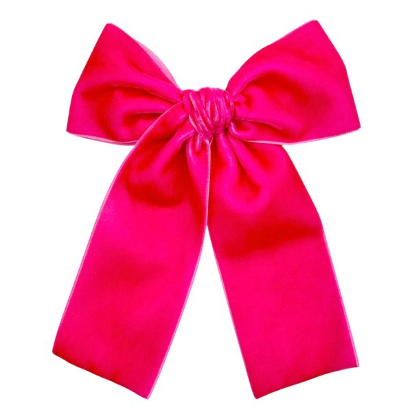 Hot Pink Velvet :: Oversized Ribbon Traveler Cheap